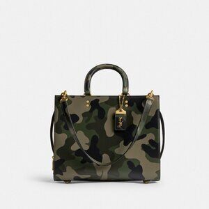 Coach Rogue Bag With Camo Print Purses